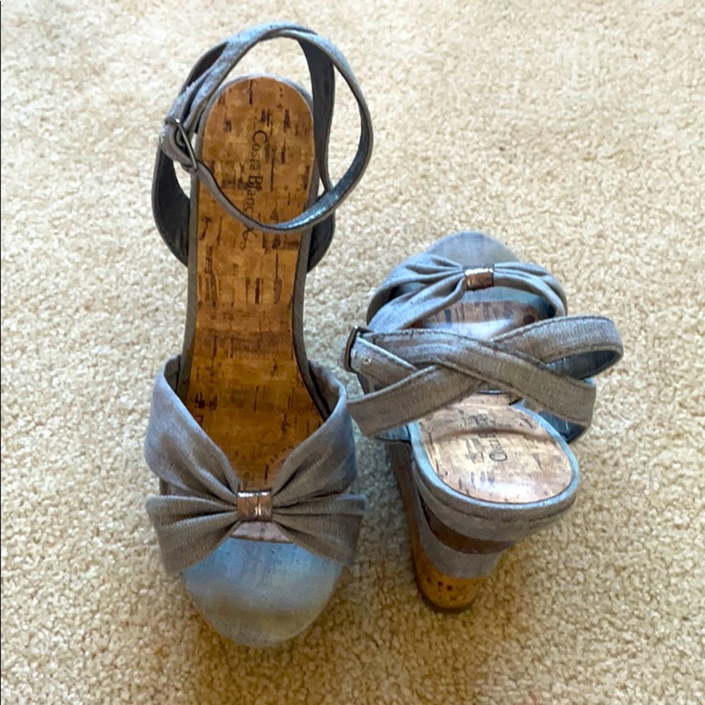 Summer shoes - blue